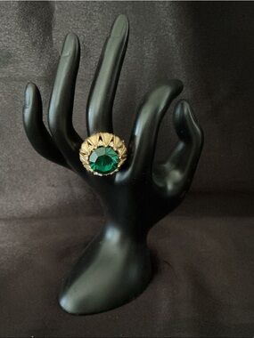 Vintage Clarks & Coombs Inspired Adjustable Cocktail Ring